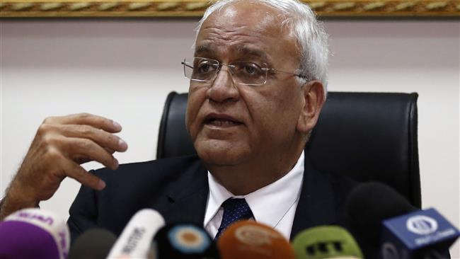 Saeb Erekat, Palestinian chief negotiator and secretary general of the Palestine Liberation Organization (PLO) (Photo by AFP)