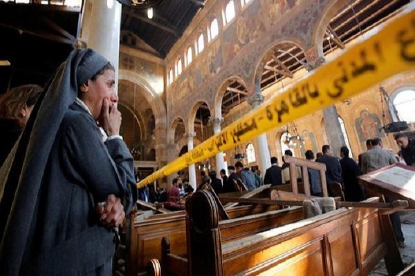 مسجد الروضة في العريش شمال سيناء،