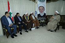 دیدار روحانیان ایرانی با شیخ عبدالله جبری دبیر کل جنبش امت  لبنان