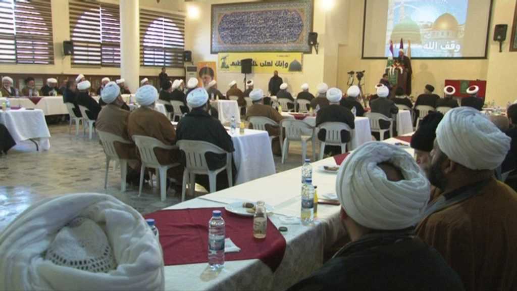 حزب الله والقوى الإسلامية والوطنية يعقدون لقاءًا تضامنيا مع الشعب الفلسطيني في بعلبك