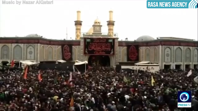 Huge crowds commemorate Arbaeen in Karbala