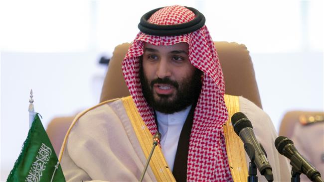 A handout picture provided by the Saudi Royal Palace on November 26, 2017, shows Saudi Crown Prince and Defense Minister Mohammed bin Salman speaking during a meeting of defense ministers from a so-called anti-terror force of 41 nations in the capital Riyadh. (Photo by AFP)