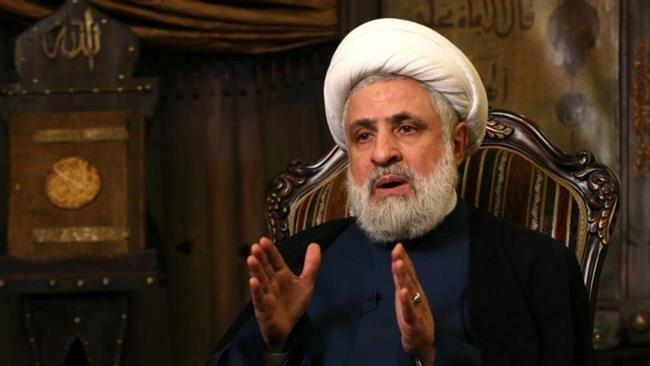 Hezbollah Deputy Secretary General Sheikh Naim Qassem (Photo by Lebanon’s al-Manar television network)