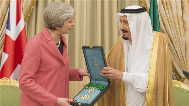 A handout picture provided by the Saudi Royal Palace on April 5, 2017 shows Saudi Arabia