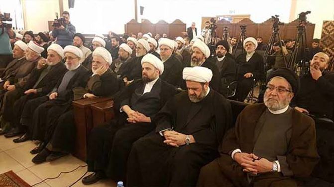 لقاء علمائي تضامني مع القدس في بيروت