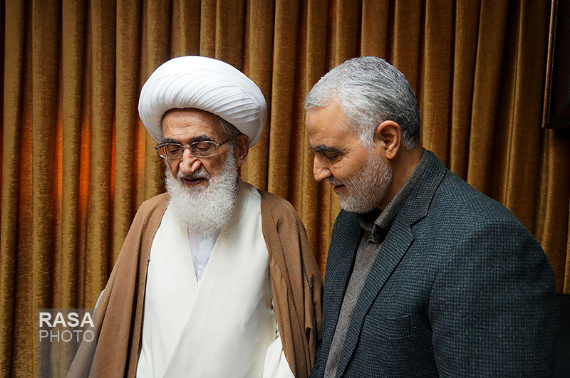 قاسم سلیمانی و مراجع کرام
