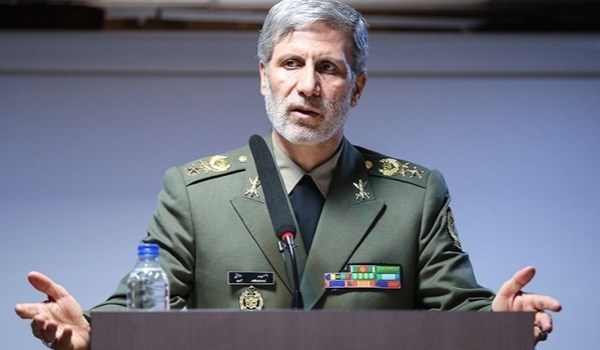 Iranian Defense Minister Brigadier General Amir Hatami