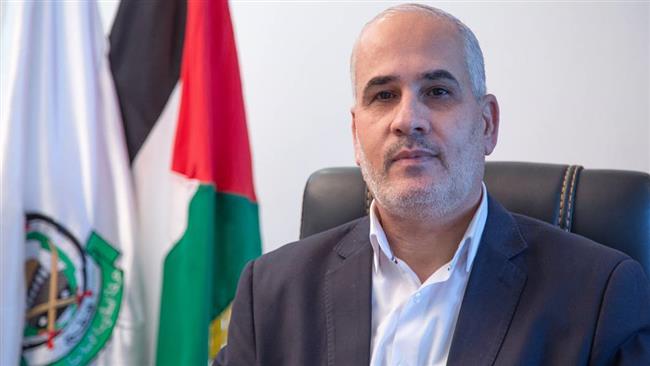 Hamas spokesman Fawzi Barhoum (Photo by the media bureau of the Palestinian Islamic resistance movement, Hamas)