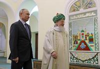 پوتین و مفتی مسلمان روس