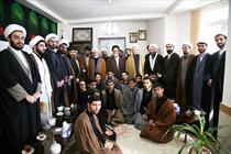 دیدار آل هاسم با طلاب