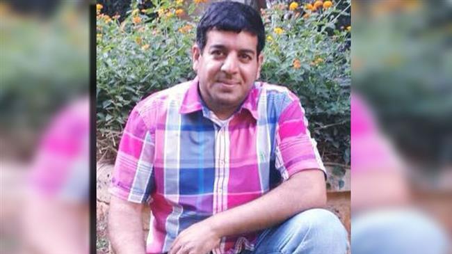 Imprisoned Saudi activist Hussain al-Sadiq (Photo by Arabic-language Naba television network)