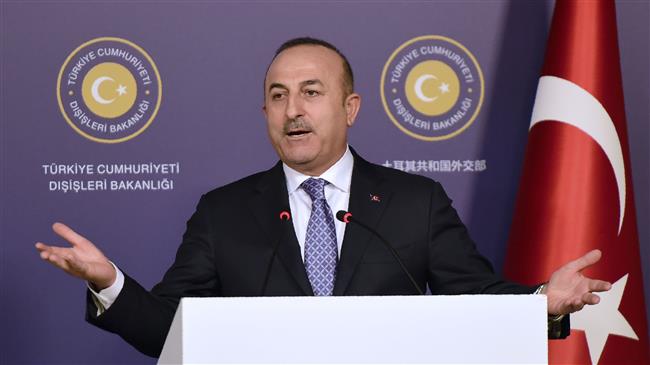 Turkish Foreign Minister Mevlut Cavusoglu (Photo by AFP)