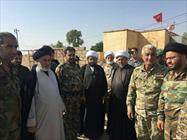 دیدار نمایندگان آیت الله سیستانی با خانواده‎های شهدا  