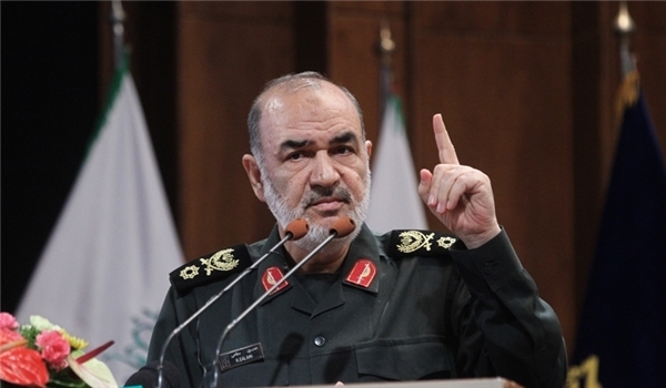 Lieutenant Commander of the Islamic Revolution Guards Corps (IRGC) Brigadier General Hossein Salami