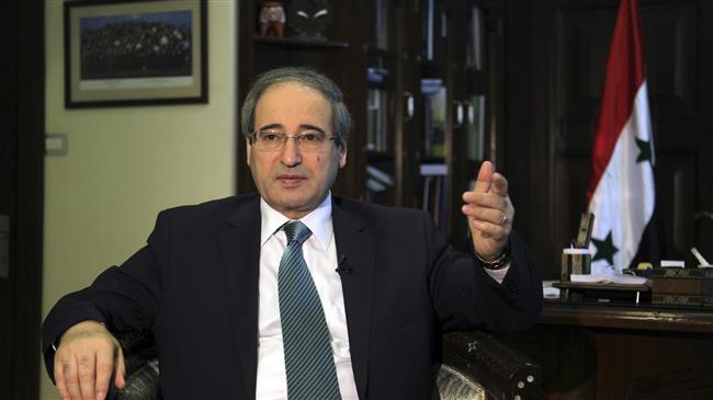 Syrian Deputy Foreign Minister Faisal Mekdad (file photo)
