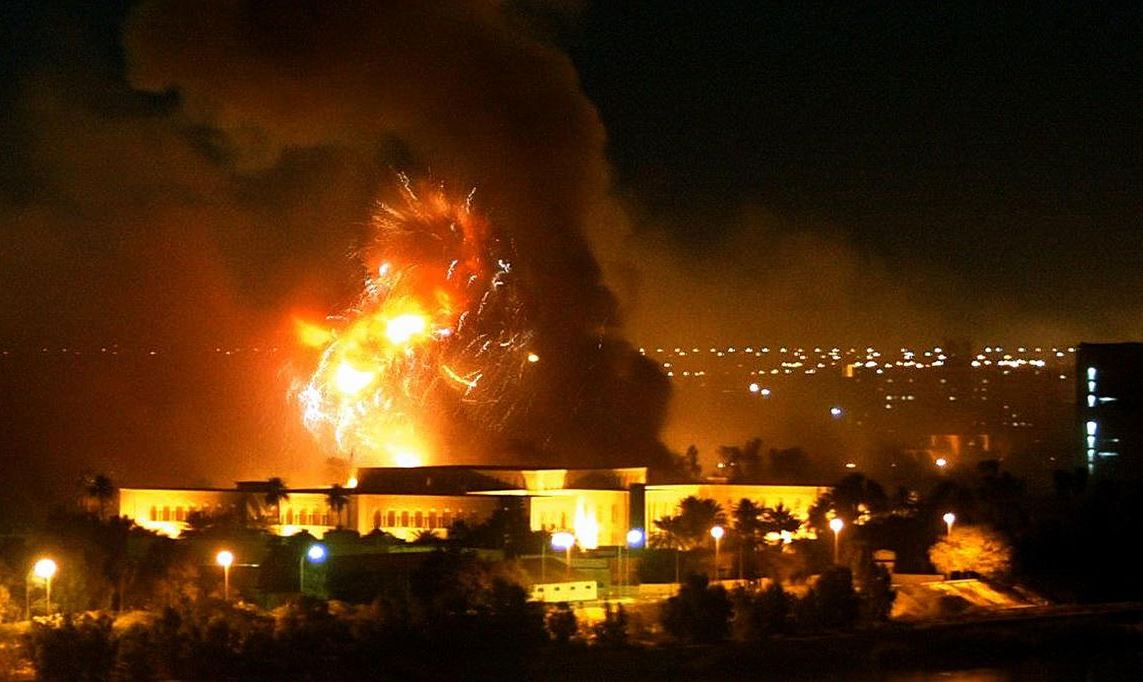 Aerial bombardment