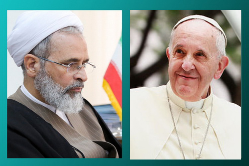 Ayatollah Arafi & Pope Francis