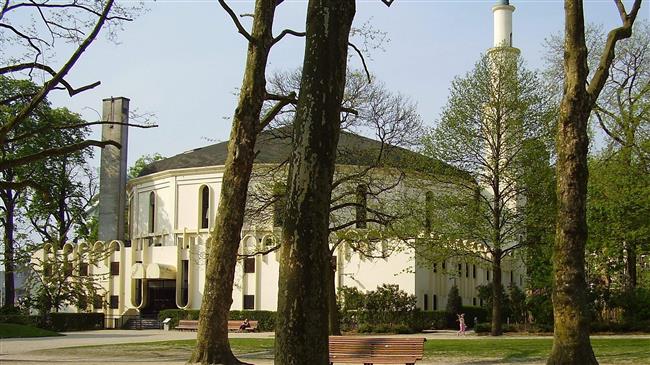 File photo shows the Grand Mosque of Brussels in Belgium.