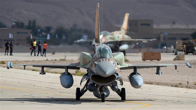 Israeli F-16 fighter jet