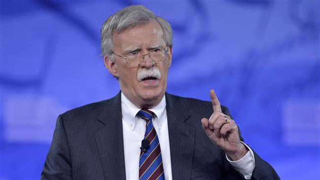 This file photo taken on February 24, 2017 shows former US Ambassador to the UN John Bolton speaking to the Conservative Political Action Conference at National Harbor, Maryland, the United States. (Photo by AFP)