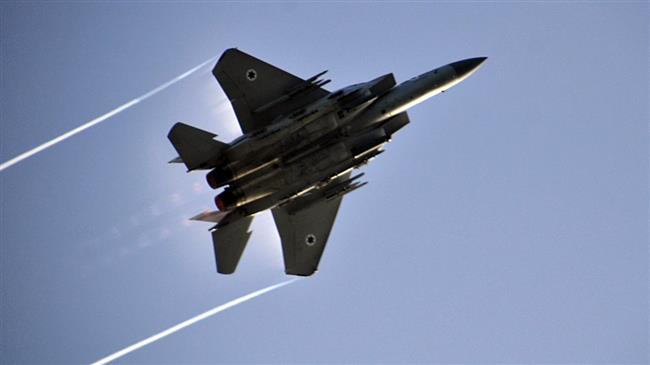 Israeli F-15 warplane fighter jet