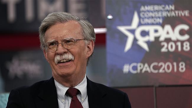 This AFP file photo taken on February 22, 2018 shows former US ambassador to the United Nations John Bolton speaking during CPAC 2018 in National Harbor, Maryland.