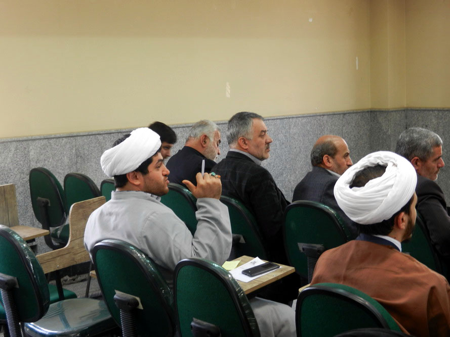 دیدار طلاب همدانی با امیر خجسته