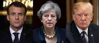 The United States, Britain and France