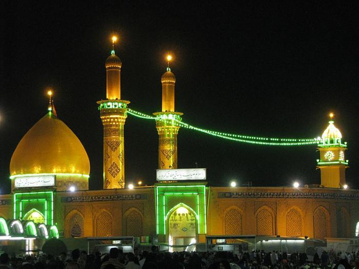 Hazrat al-Abbas Holy Shrine in Karbala
