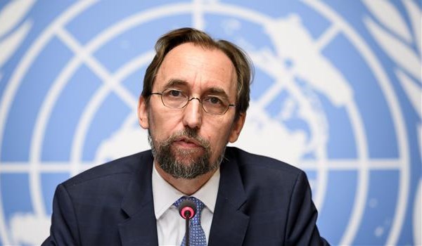 The UN human rights chief Zeid Ra