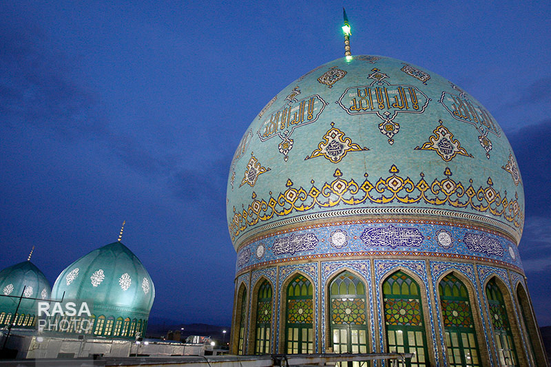 جشن نیمه شعبان در مسجد مقدس جمکران