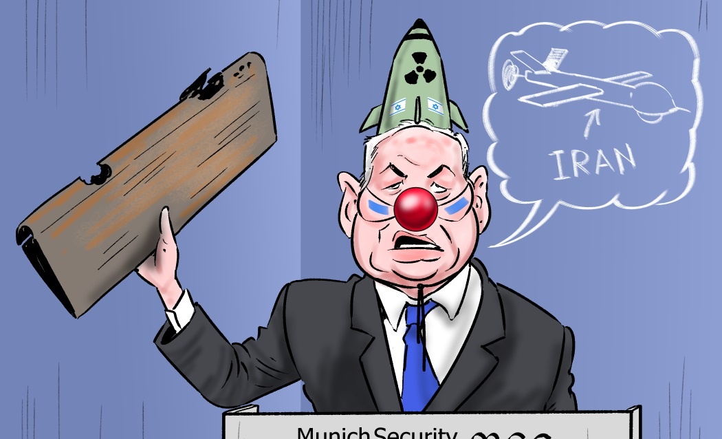 نتانیاهو دلقک