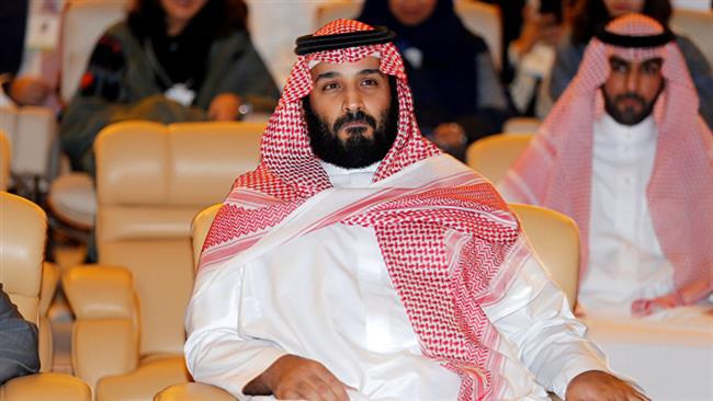 Saudi Crown Prince Mohammed bin Salman, attends the Future Investment Initiative conference in Riyadh, Oct. 24, 2017. (Photo by Reuters)
