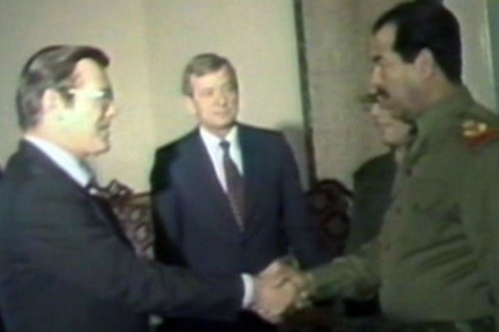 Rumsfeld and Saddam