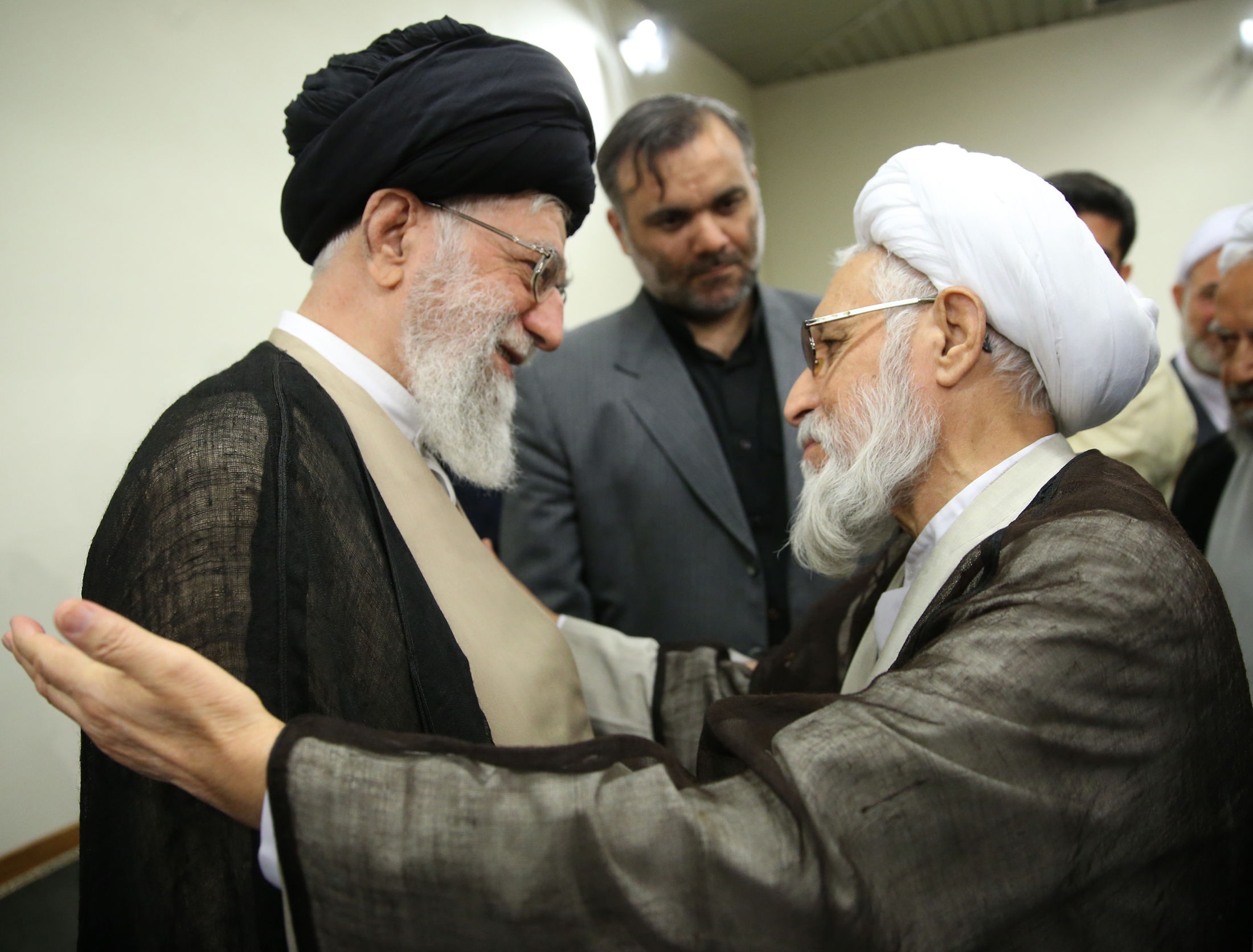 ‌آیت الله ایمانی اور  رهبر معظم انقلاب 