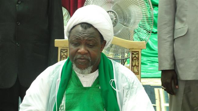 The file photo shows leader of the Islamic Movement in Nigeria (IMN) Sheikh Ibrahim Zakzaky.