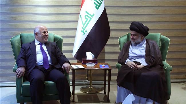 The handout picture released by the Iraqi Prime Minister