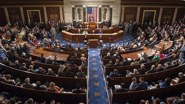 The US House of Representatives at work (file photo)