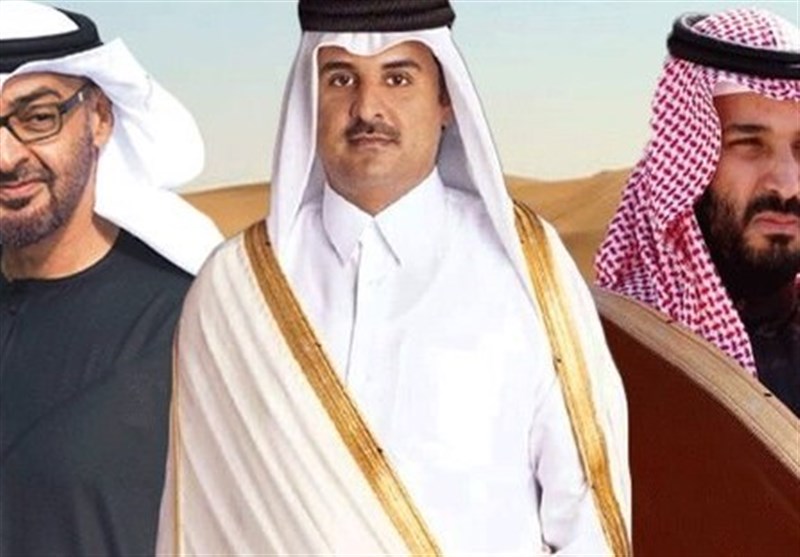سران عربستان قطر و امارات