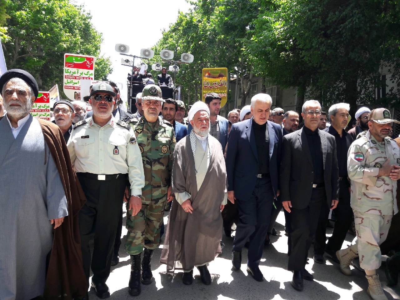 راهپیمایی روز قدس در بجنورد