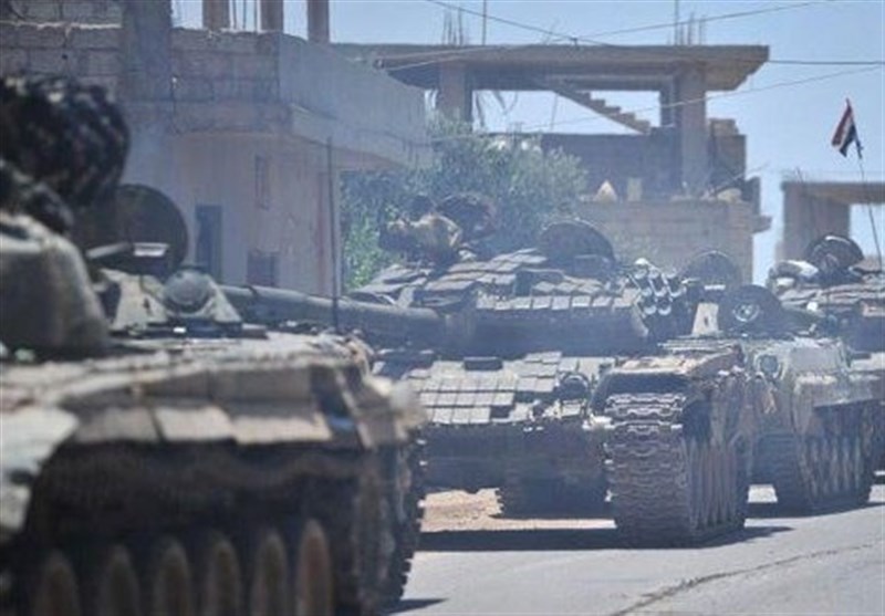 پیشروی نیروهای ارتش سوریه علیه تروریست ها