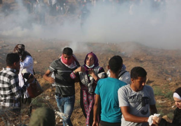 +130 Women Wounded by Israeli Soldiers in Gaza Rally