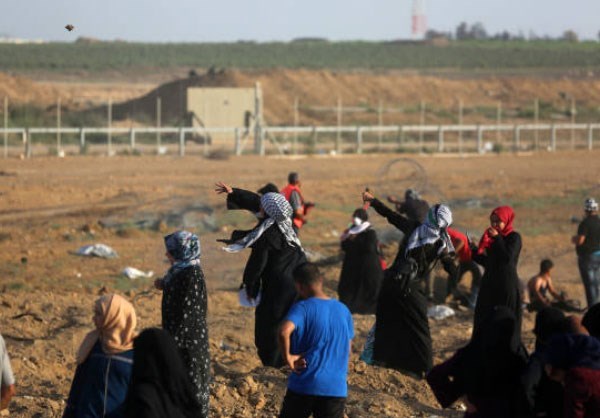 +130 Women Wounded by Israeli Soldiers in Gaza Rally
