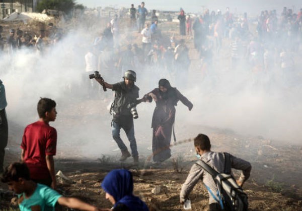 +130 Women Wounded by Israeli Soldiers in Gaza Rally