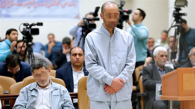 Undated picture shows a hearing session held at Branch 15 of Tehran’s Islamic Revolution Courthouses in the case of June 2017 Daesh attacks against prominent targets in the Iranian capital. (Photo by Islamic Consultative Assembly News Agency)