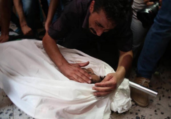 Funeral for Palestinian Teenager in Gaza