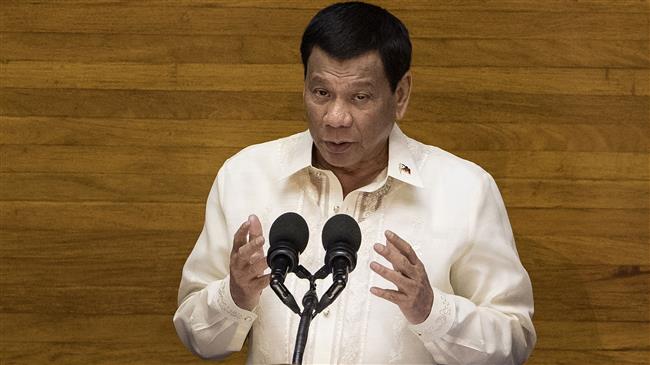 File photo of Philippine President Rodrigo Duterte in Manila on July 23, 2018 (Photo by AFP)