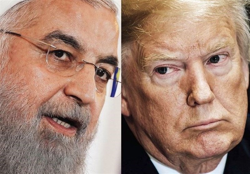 رییس جمهور آمریکا دونالد  ترامپ رییس جمهور ایران حسن روحانی