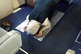 نماز در هواپیما
