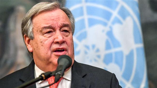 UN Secretary General Antonio Guterres (Photo by AFP)